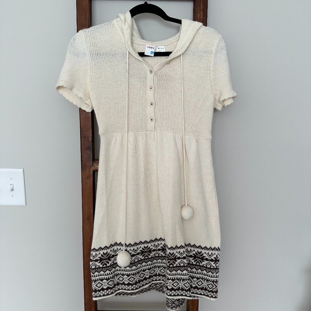 Roxy Sweater Dress with Hood